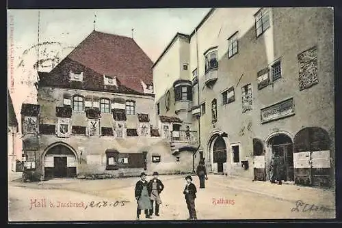AK Hall /Tirol, Kinder am Rathaus