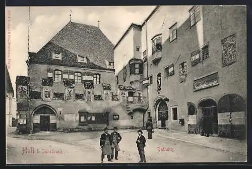 AK Hall /Tirol, Kinder am Rathaus
