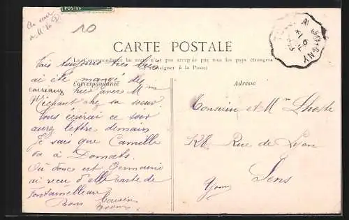 AK Parly, Vue prise de la ligne de Joigny