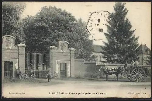 AK Palteau, Entrée principale du Château