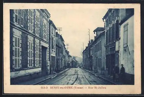 AK Bussy-en-Othe, Rue St-Julien