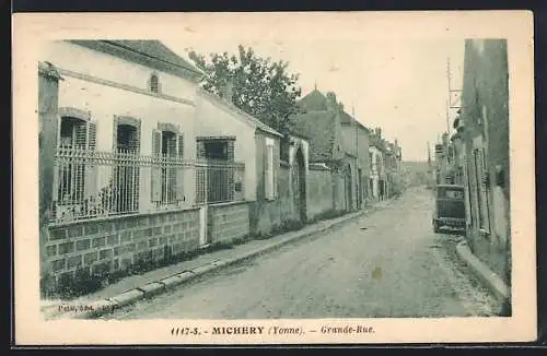 AK Michery /Yonne, Grande-Rue