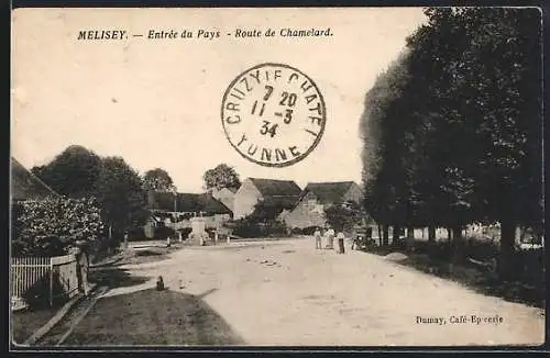 AK Melisey, Entrée du Pays, Route de Chamélard