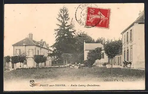 AK Pont-sur-Yonne, Asile Lamy-Deleftrex