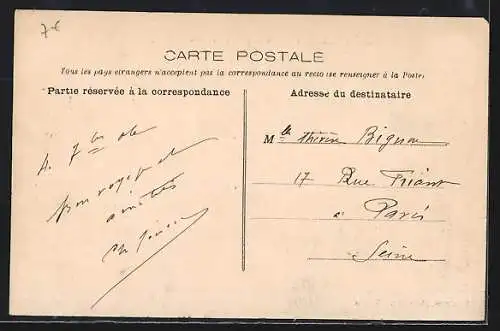 AK Châtel-Censoir, Vue générale, Nord-Ouest