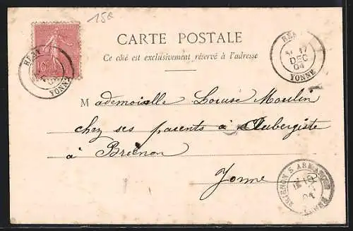 AK Mont-St-Sulpice, Place de la Liberté