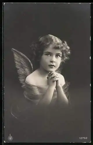 AK Kleiner Engel betet