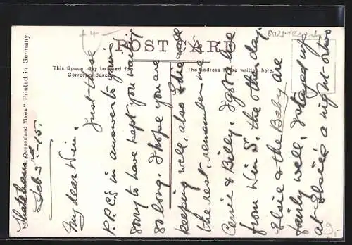 AK Brisbane /Queensland, Moray Street, Strassenbahn