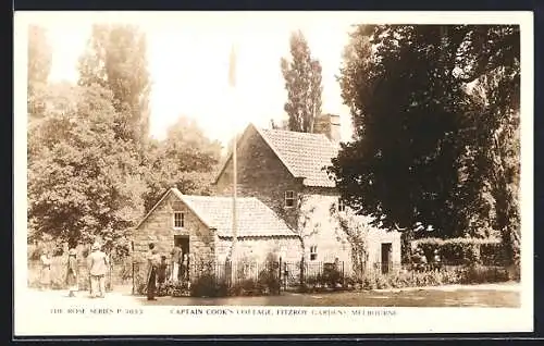 AK Melbourne, Fitzroy Gardens, Captain Cook`s Cottage