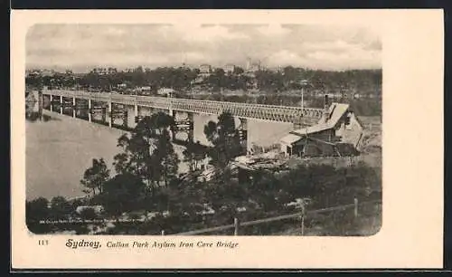 AK Sydney, Callan Park Asylum Iron Cove Bridge