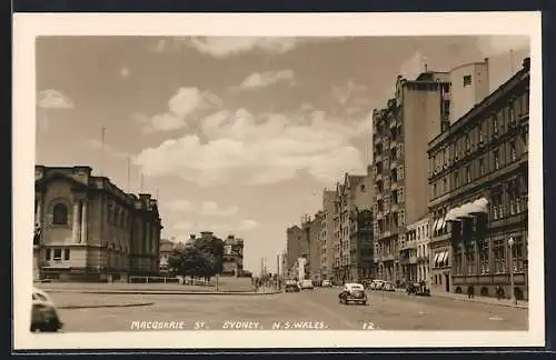 AK Sydney /N. S. Wales, Macquarie St.