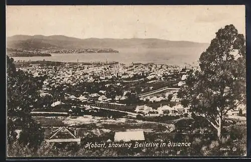 AK Hobart, Showing Bellerive in distance