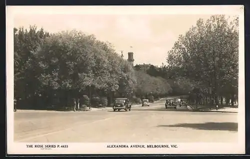 AK Melbourne /Vic., Alexandra Avenue