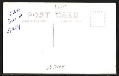 Foto-AK Sydney, March in Sydney