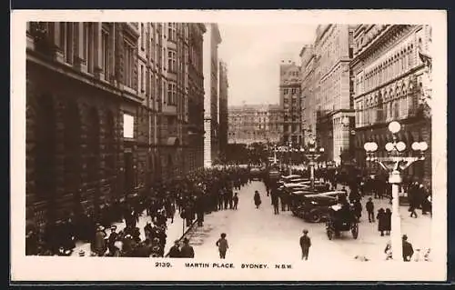 AK Sydney /N. S. W., Martin Place