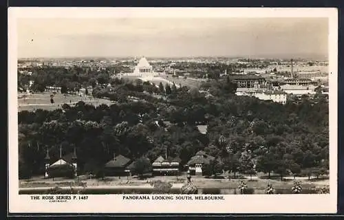 AK Melbourne, Panorama Looking South