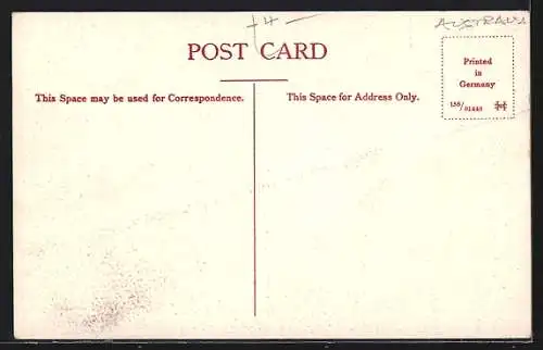 AK Carlton, The Sun Dial, Exhibition Gardens