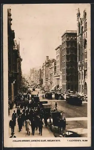 AK Melbourne, Collins Street looking East