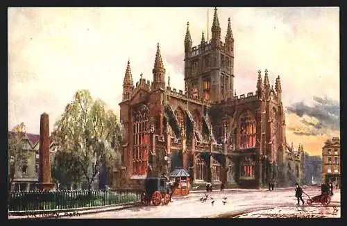 Künstler-AK Raphael Tuck & Sons Nr. 1478: Bath, The Abbey