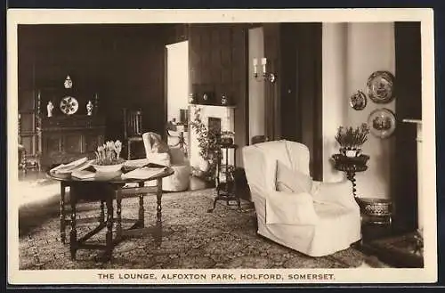 AK Holford, The Lounge, Alfoxton Park