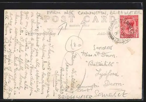 AK Bridgwater, Farm Inst. Cannington