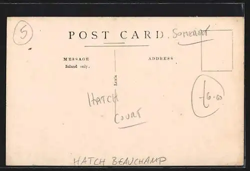 AK Hatch Beauchamp, Hatch Court