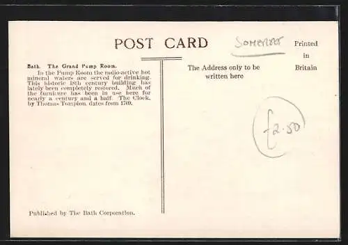 AK Bath, The Grand Pump Room