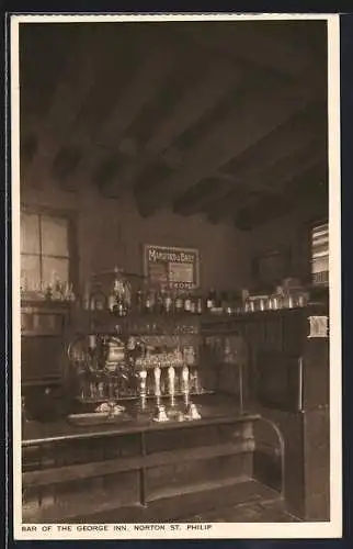 AK Norton St. Philip, Bar of the George Inn