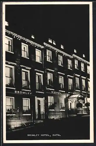AK Bath, Bromley Hotel at night
