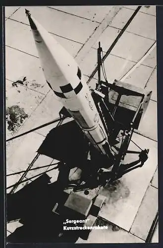 AK Kurzstreckenrakete Sergeant der Bundeswehr