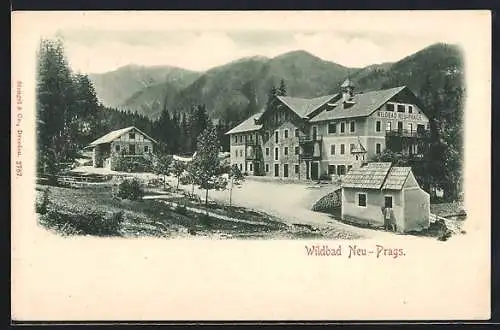 AK Neu-Prags, Hotel Wildbad Neu-Prags