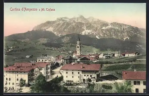 AK Cortina d`Ampezzo, Panorama e Mt. Tofana