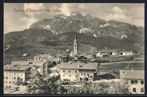 AK Cortina d`Ampezzo, Panorama, Mt. Tofana