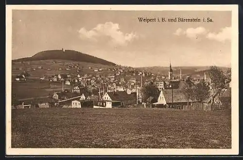 AK Weipert / Vejprty, Totalansicht