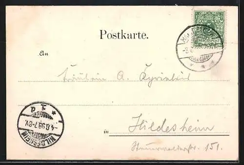 AK Haigerloch, Totalansicht des Ortes