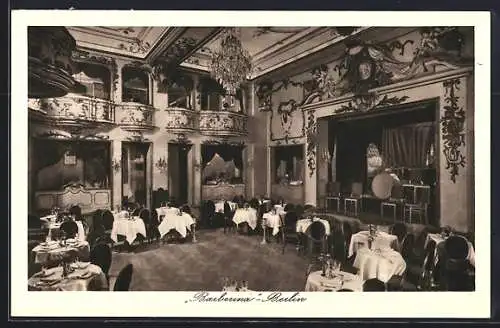 AK Berlin-Charlottenburg, Bar Barberina, Dir. Hermann Kornetzki, Hardenbergstr. 18