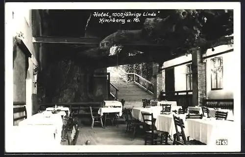 AK Kirchberg a. Wechsel, Hotel 1000 jährige Linde
