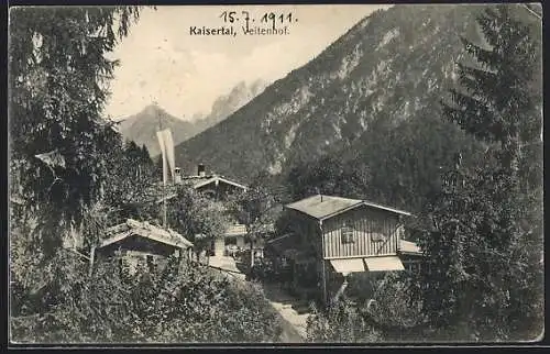 AK Ebbs /Tirol, Veitenhof im Kaisertal