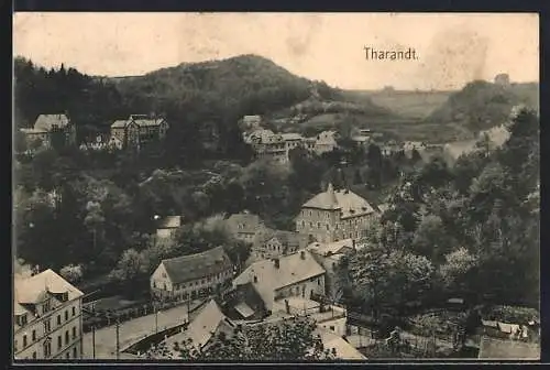 AK Tharandt, Blick in den Ort