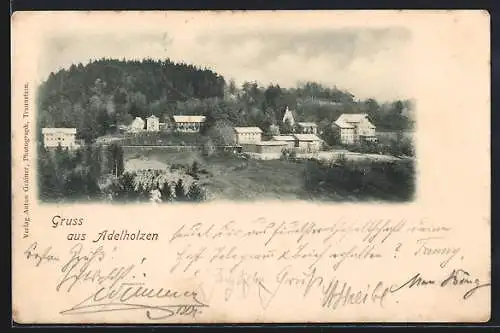 AK Adelholzen, Blick auf den Ort