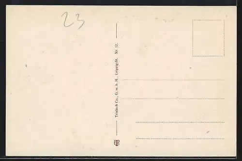 AK Halberstadt, Holzmarkt mit Rathaus