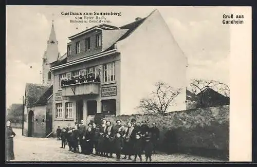 AK Gundheim, Gasthaus zum Sonnenberg