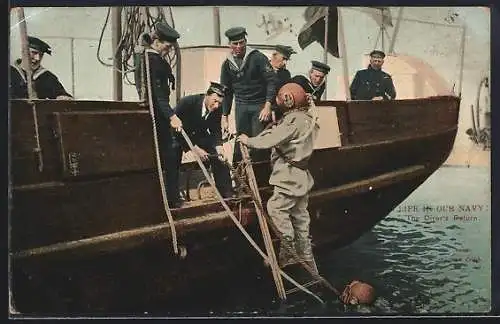 AK Divers Return, Navy, Taucher