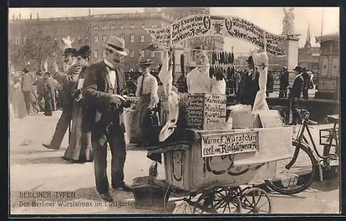 AK Berlin, Würstelmax im Lustgarten