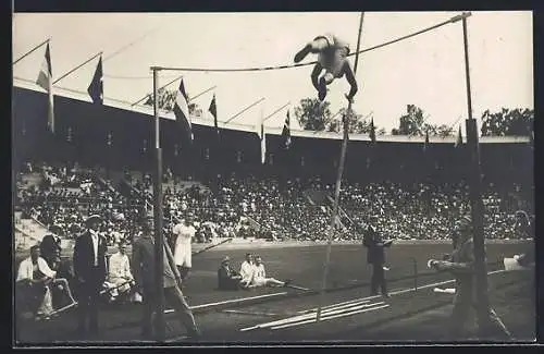 AK Stockholm, Olympiade 1912, Uggla in pole jump, Stabhochsprung