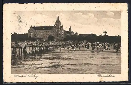 AK Kolberg, Ostseebad, Strandschloss