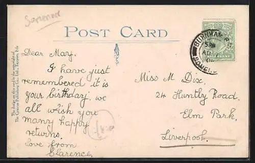 Künstler-AK Cynicus: Burnham, The Height of the Season, House Full, Standing Room Only