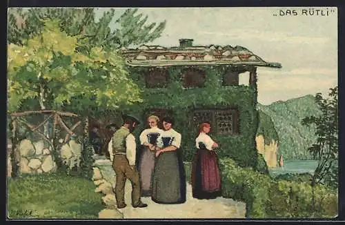 AK Das Rütli, Bundesfeier 1913, Gegen die Tuberkolose