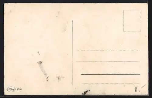 AK Briefmarken-Sprache, Willst Du wissen, wie`s ums Herz mir ist...