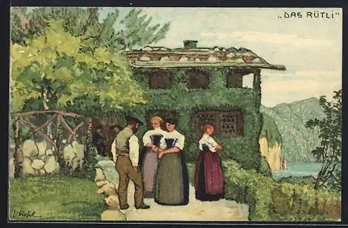 AK Das Rütli, Bundesfeier 1913, Gegen die Tuberkolose